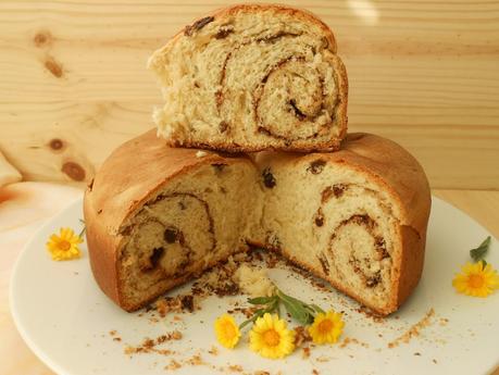 Presniz (dulce con forma de espiral)