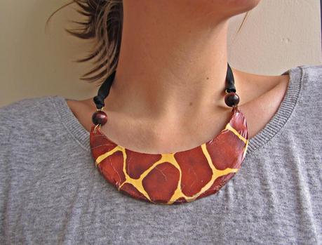 Collar babero Jirafa