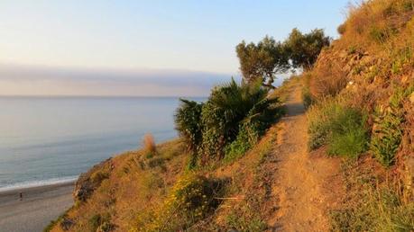 Ruta por la costa Granaina, corriendo por Almuñecar.