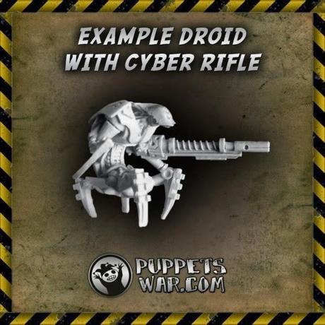 Cyber-Rifles para Cyber Invaders desde Puppets War