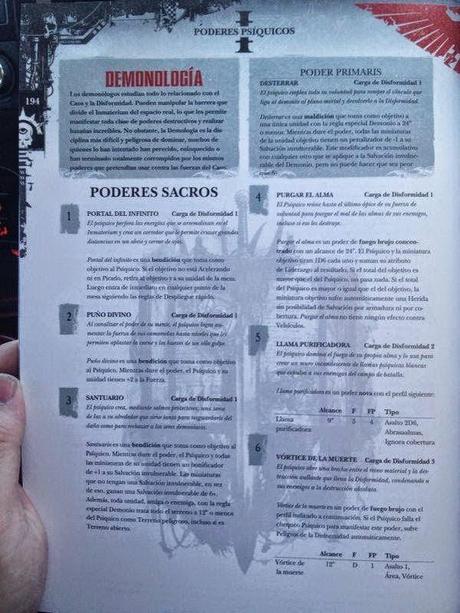 Demonología, poderes sacros
