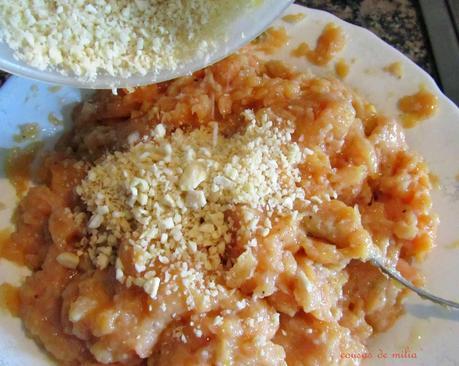 Pastel de pollo y jamón para el BBSS (TRX  / T / microndas)