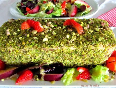 Pastel de pollo y jamón para el BBSS (TRX  / T / microndas)