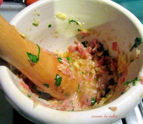 Redondo de ternera mechado Redondo de ternera mechado