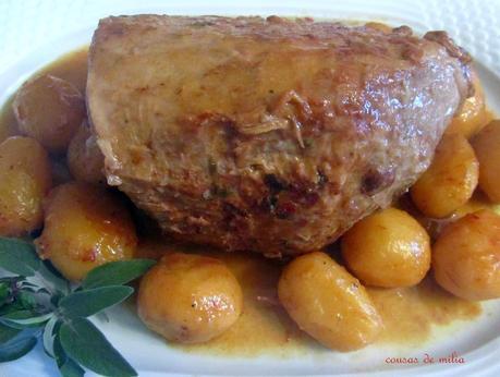 Redondo de ternera mechado