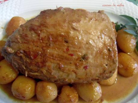 Redondo de ternera mechado