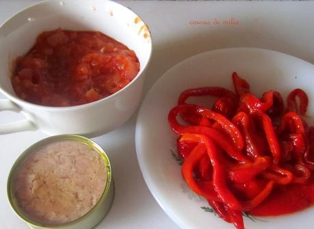 Pizza atún pimiento 