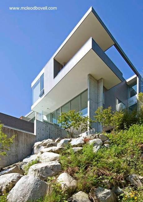 Casa residencial contemporánea canadiense