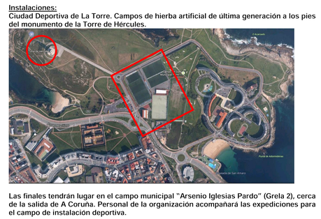Finales Gallegas Alevín, Benjamín y Prebenjamín en Coruña: Normas y Horarios