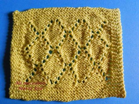 0033.- Punto rombo calado