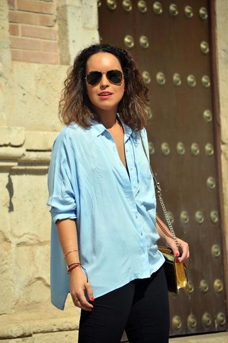 Outfit | Blue shirt Outfit | Blue shirt