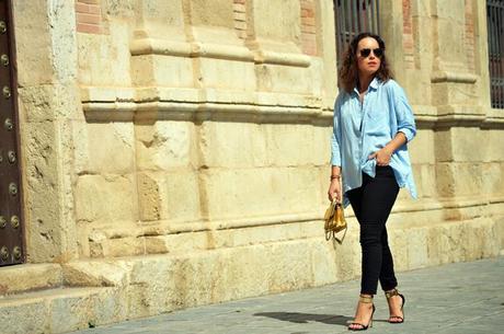 Outfit | Blue shirt Outfit | Blue shirt