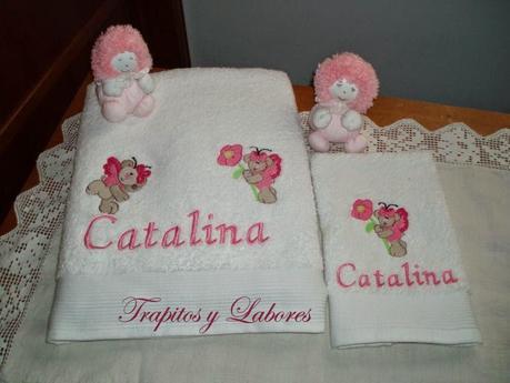 Toallas bordadas y otro tuneo rápido