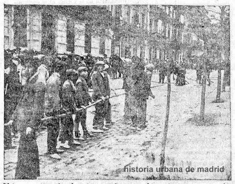 Recuerdos de papel: Incendio de las Salesas. Madrid, 1915