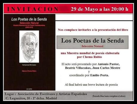 Presentación en Madrid: Los poetas de la Senda