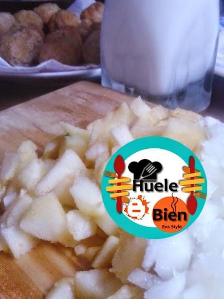 Albóndigas con salsa de coco