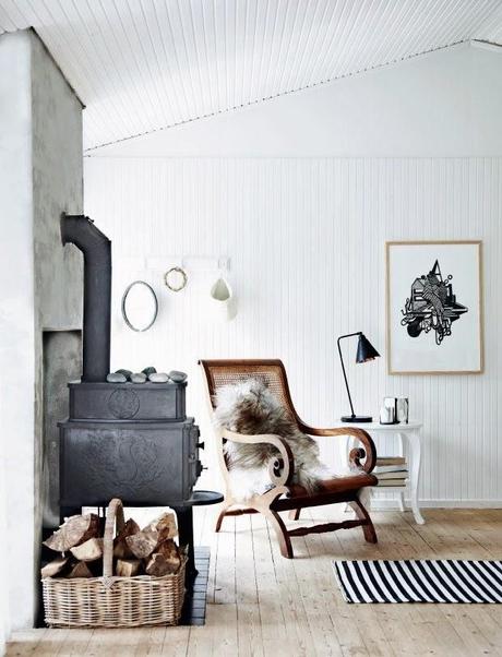 UNA CASA JUNTO AL MAR DECORADA EN AZUL