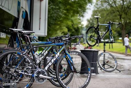 Fuji Bikes es el patrocinador de cuadro para el equipo profesional continental NetApp-Endura Fuji Bike NetApp Endura