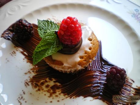 Cake de plátanos con manzanas y naranja confitada