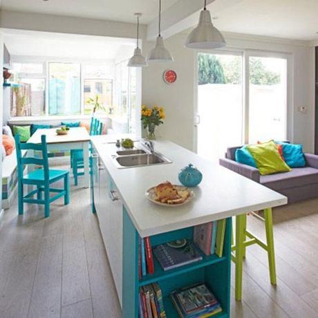 El color en el Diseño de las Cocinas de Verano El-color-en-el-diseño-de-la-cocina