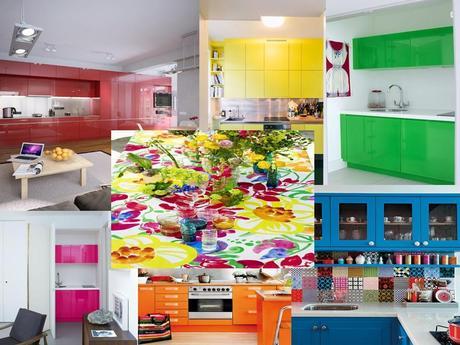 El color en el Diseño de las Cocinas de Verano kansei-cocinas