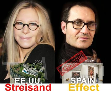 Streisand Effect in Spain.