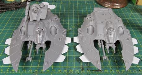 How to Lose at 40k*'**/WIP'R'Us: Making Wave Serpents, How to