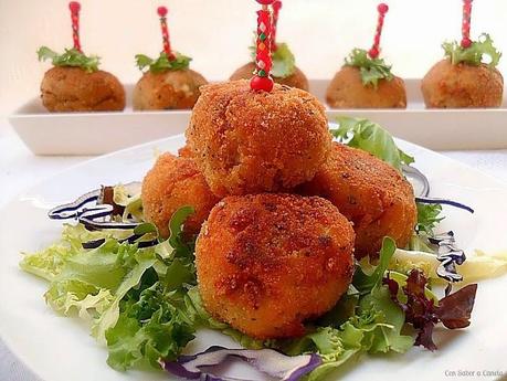 Croquetas de pollo y jamón