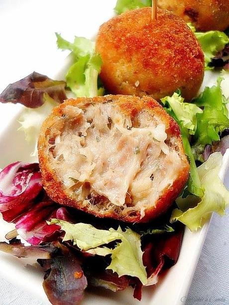 Croquetas de pollo y jamón