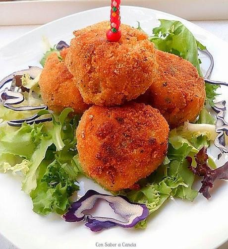 Croquetas de pollo y jamón