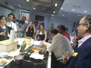 Taller de cocina con Jesús Almagro sumiller, maridaje, gastronomia