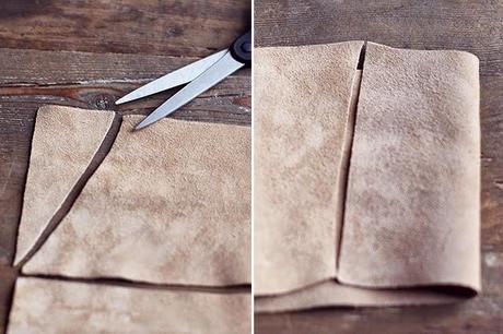 Una tobillera con conchas de mar.