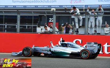 HAMILTON SE MUESTRA EUFORICO TRAS GANAR EN CASA