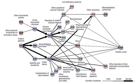 Dibujan un mapa de relaciones entre enfermedades.