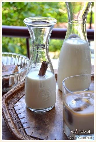 Leche Preparada con Hielos de Café del Tiempo