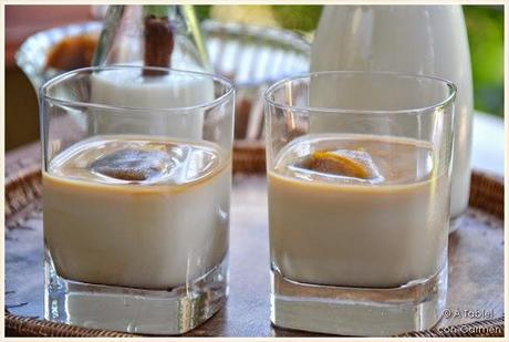 Leche Preparada con Hielos de Café del Tiempo