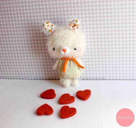 teddy bear mohair anekka handmade amigurumilandia