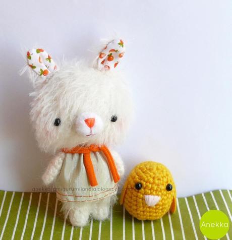 osito hecho a a mano con mohair natural anekka handmade anekka-amigurumilandia