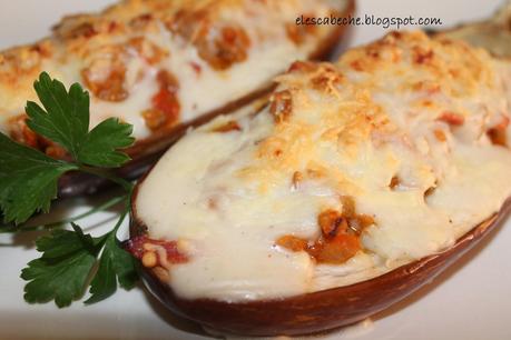 Berenjenas rellenas de carne