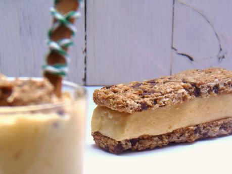 CREMA DE MELOCOTÓN. NATURAL CON GALLETAS INTEGRALES