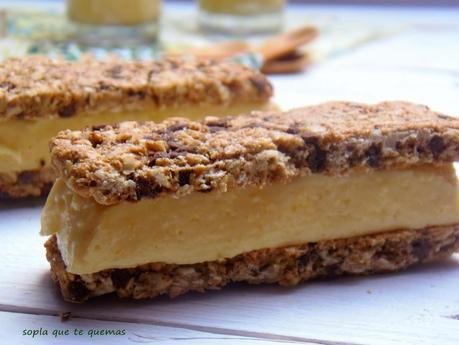 CREMA DE MELOCOTÓN. NATURAL CON GALLETAS INTEGRALES