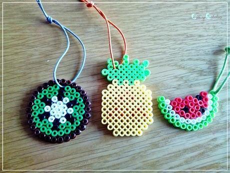 Frutas hama beads