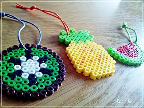 Frutas hama beads