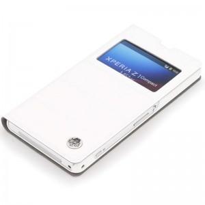 Protege tu Xperia Z1 Compact con mucho estilo Funda con tapa para Xperia Z1 compact