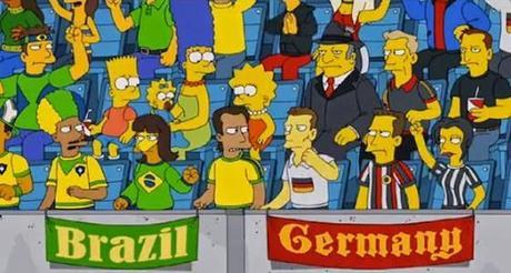 Brasil vs Alemani - Los Simpsons