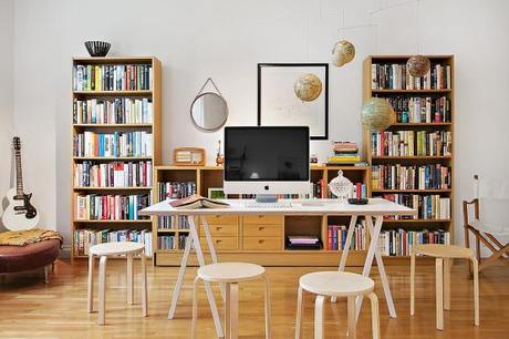 suelo de madera de roble estilo nórdico en piso elegante Detalles de obra extraordinarios decoración de interiores carpinteria marcos molduras en decoración carpintería de ventanas y puertas blog decoración interiores nórdicos 