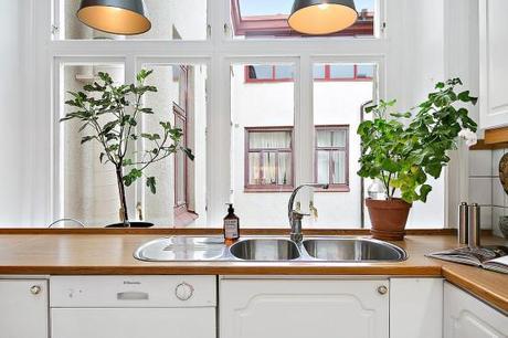 suelo de madera de roble estilo nórdico en piso elegante Detalles de obra extraordinarios decoración de interiores carpinteria marcos molduras en decoración carpintería de ventanas y puertas blog decoración interiores nórdicos 