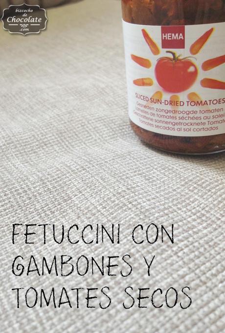 fetuccini tomates secos