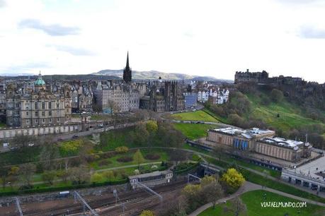 La ciudad vieja vista desde el monumento