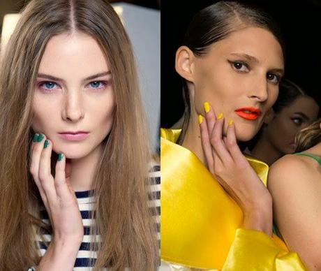 Las 20 Combinaciones Más Refrescantes de Manicuras y Labios para el Verano